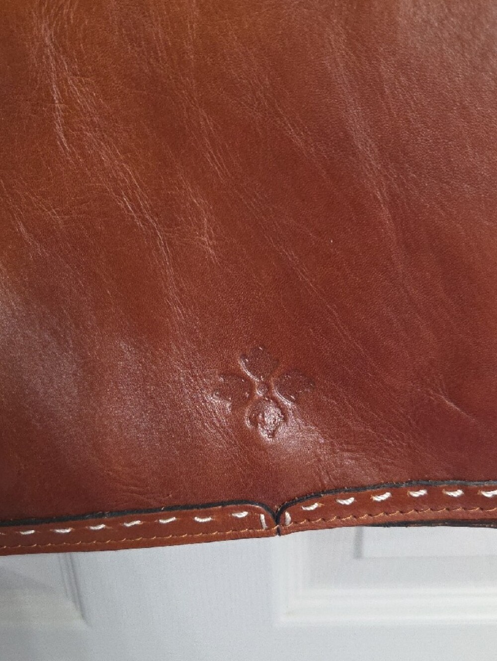 Patricia Nash Brown Leather Crossbody Bag - Picture 2 of 14
